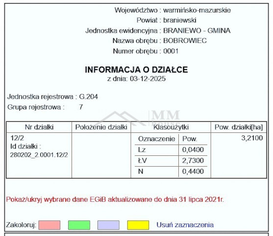 Działka Sprzedaż Braniewo 3