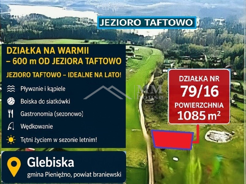 Działka Sprzedaż Glebiska