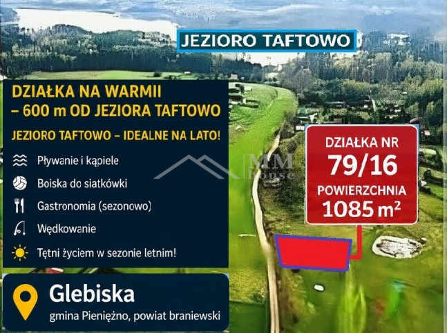 Działka Sprzedaż Glebiska 1